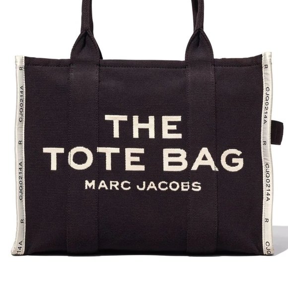 Marc Jacobs The Jacquard Large Tote Bag BLACK Model M0017048-001 - Picture 10 of 10